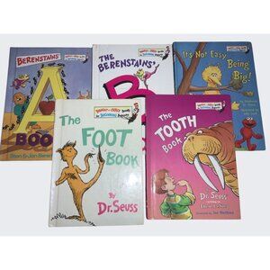 Bright & Early Beginner Books By Dr. Seuss Stan & Jan Berenstain Set of 5 books